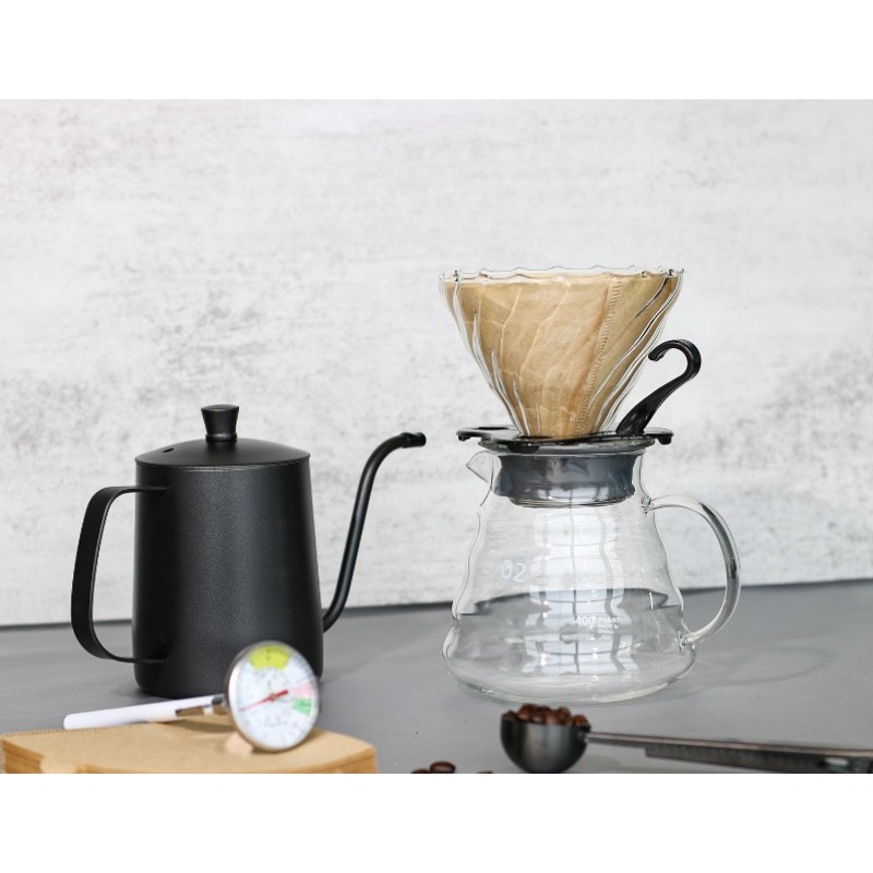Coffee Equipment Gift Set - Conjunto de cafeteira feito à mão,