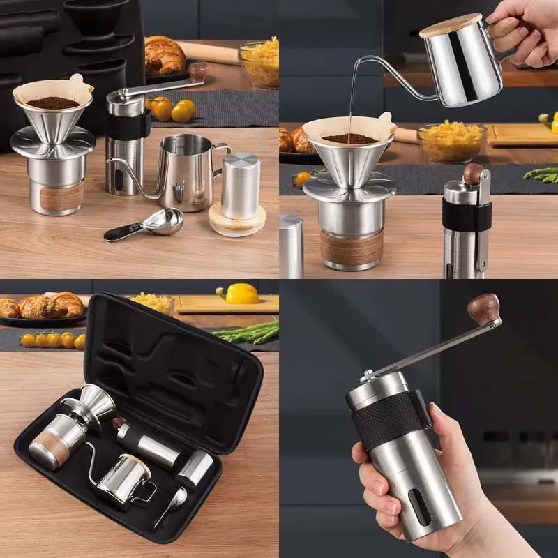 Coffee Equipment Gift Set - Conjunto de Café Artesanal para Camping