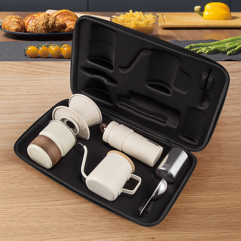 Coffee Equipment Gift Set - Conjunto de cafeteira artesanal, máquina de