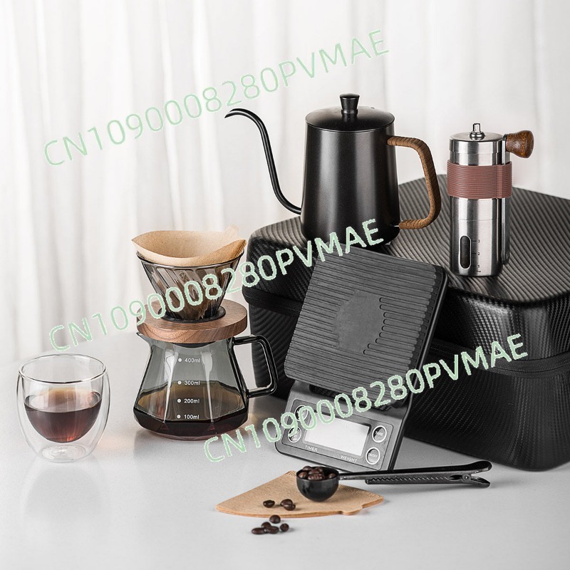 Coffee Equipment Gift Set - Conjunto de café para preparo manual,