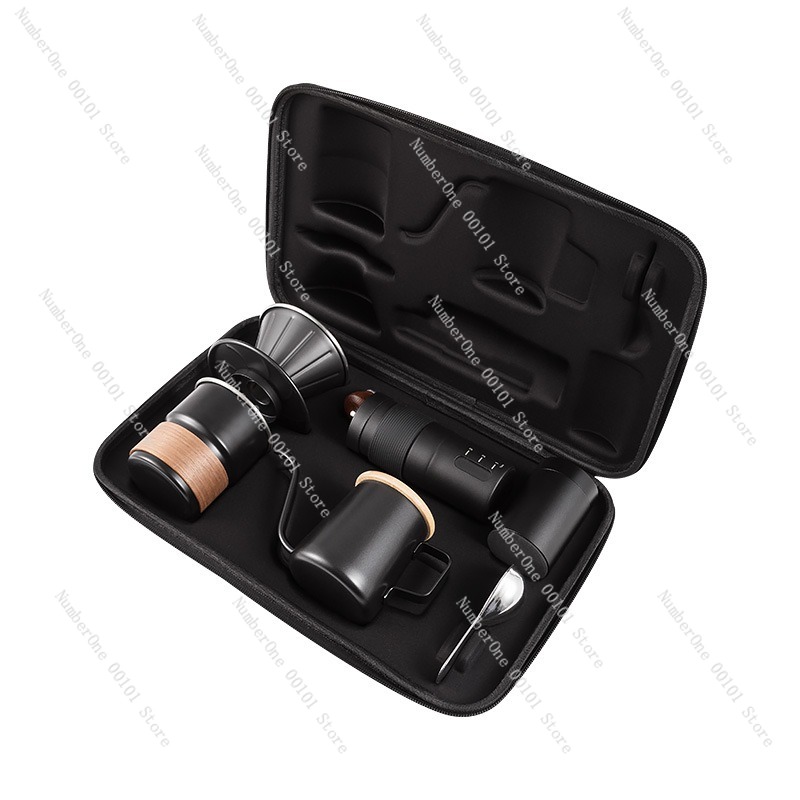 Coffee Equipment Gift Set - Conjunto Portátil de Cafeteira Manual para