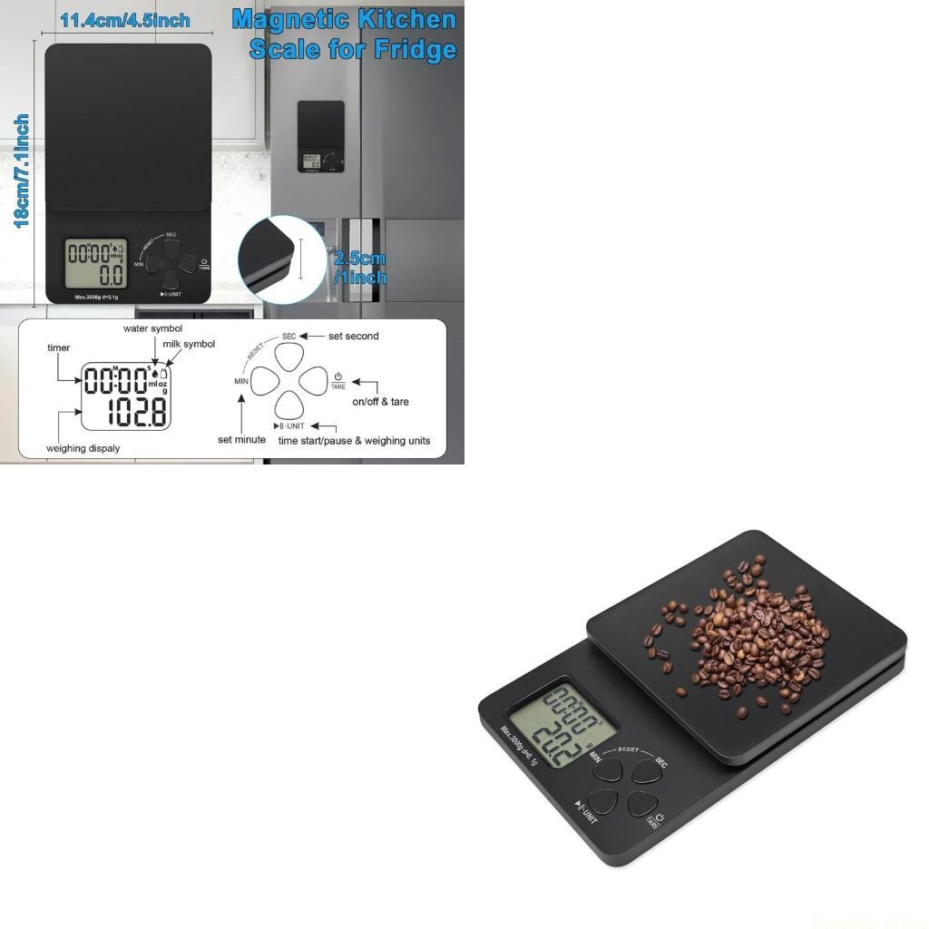 Scale Drip Timer - Balança café D0AB com temporizador Balança