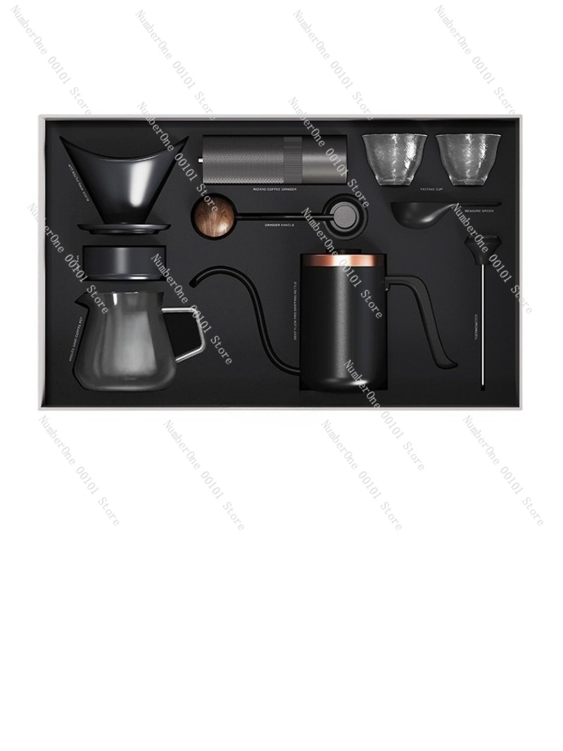 Coffee Equipment Home - Conjunto de Cafeteira Manual em Caixa