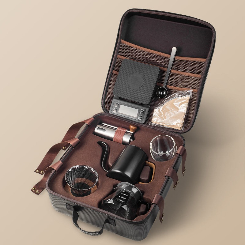 Coffee Equipment Gift Set - Conjunto de café artesanal para camping