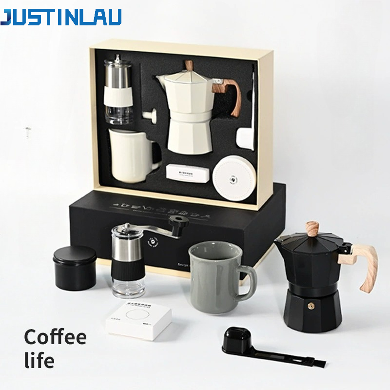 Coffee Equipment Gift Set - Justinluu conjunto de moedor de café