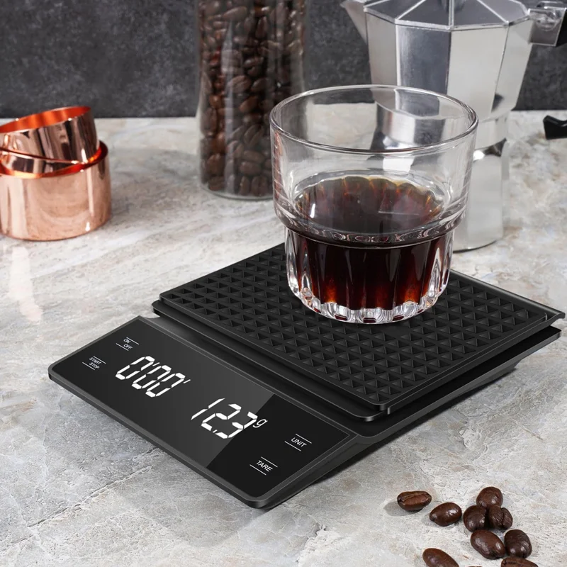 Scale Drip Timer - Balança de Café 3kg/0.1g com Timer,
