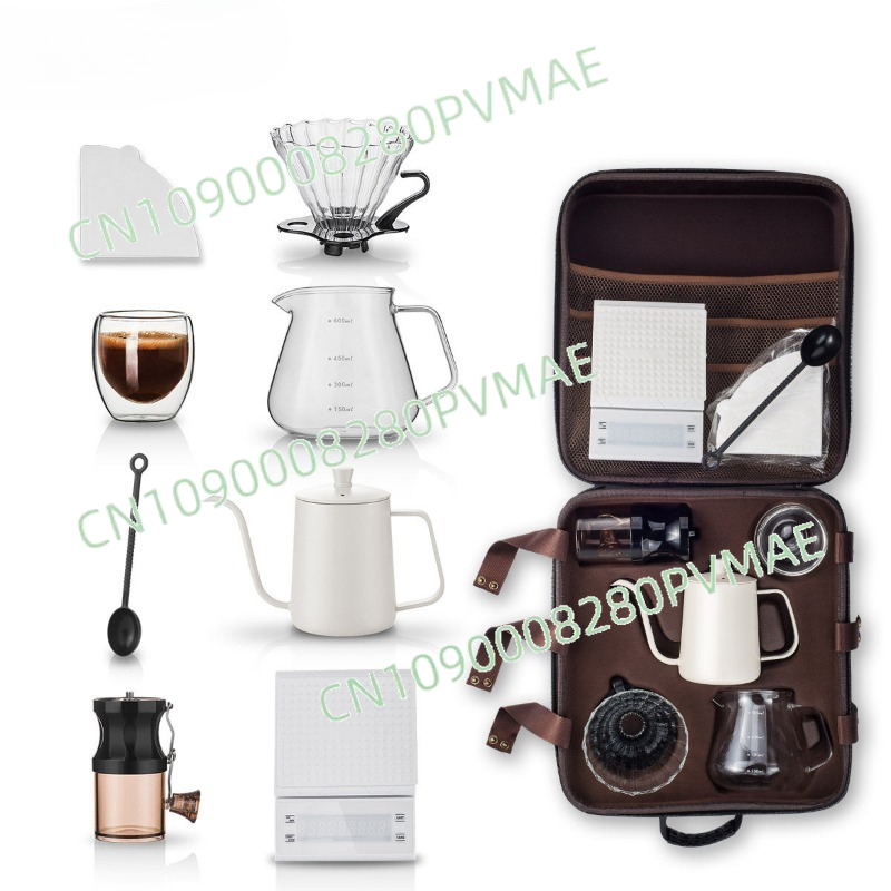 Coffee Equipment Gift Set - Conjunto de café para preparo manual,