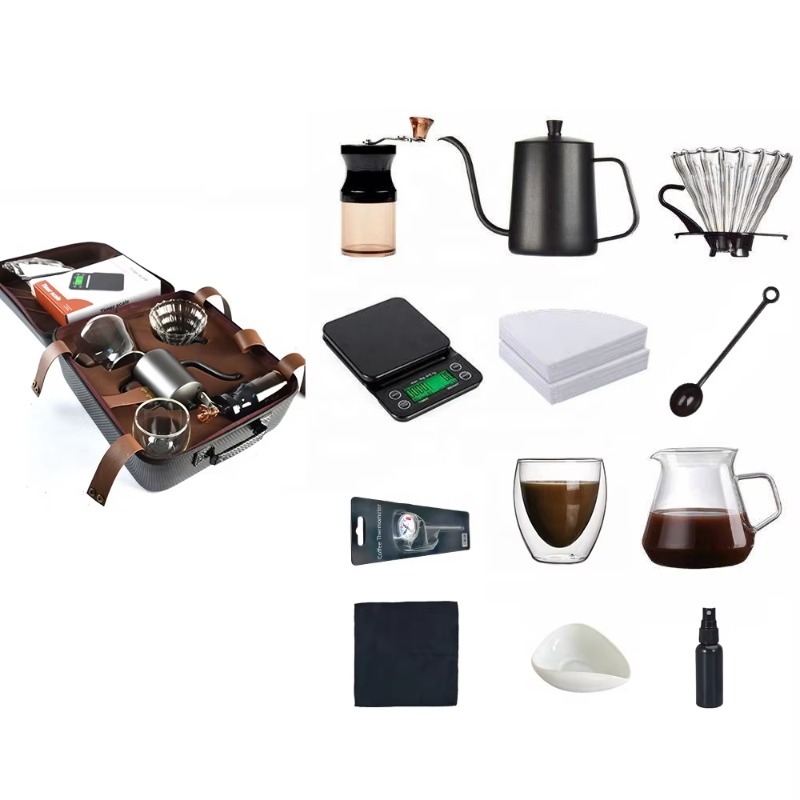 2026 Em Estoque: Conjunto de C - Coffee Equipment Gift Set avaliação e preço