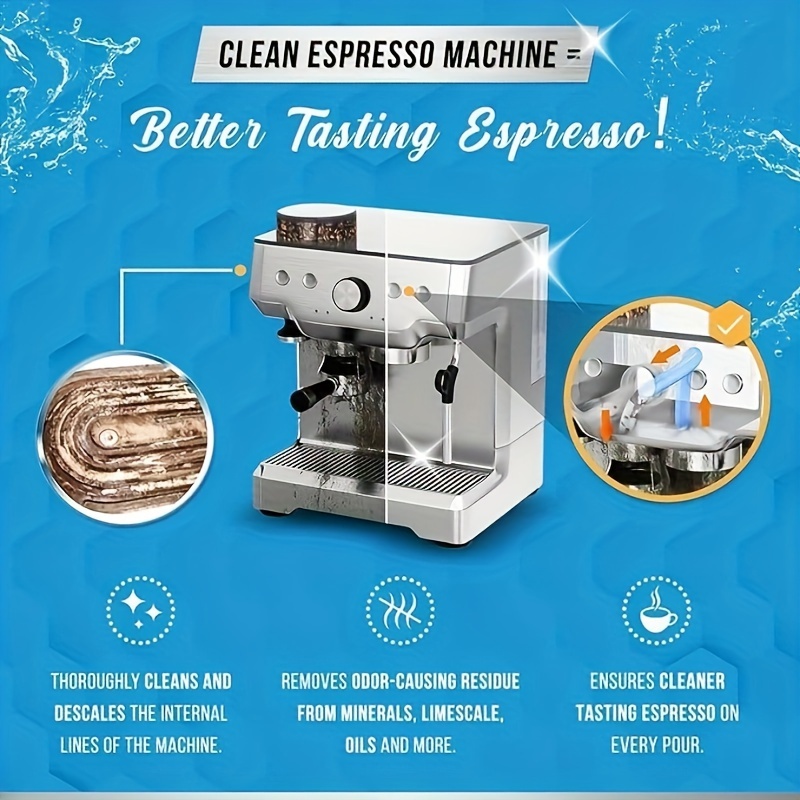 Comprimidos de limpeza para má - Coffee Equipment Cleaner avaliação e preço