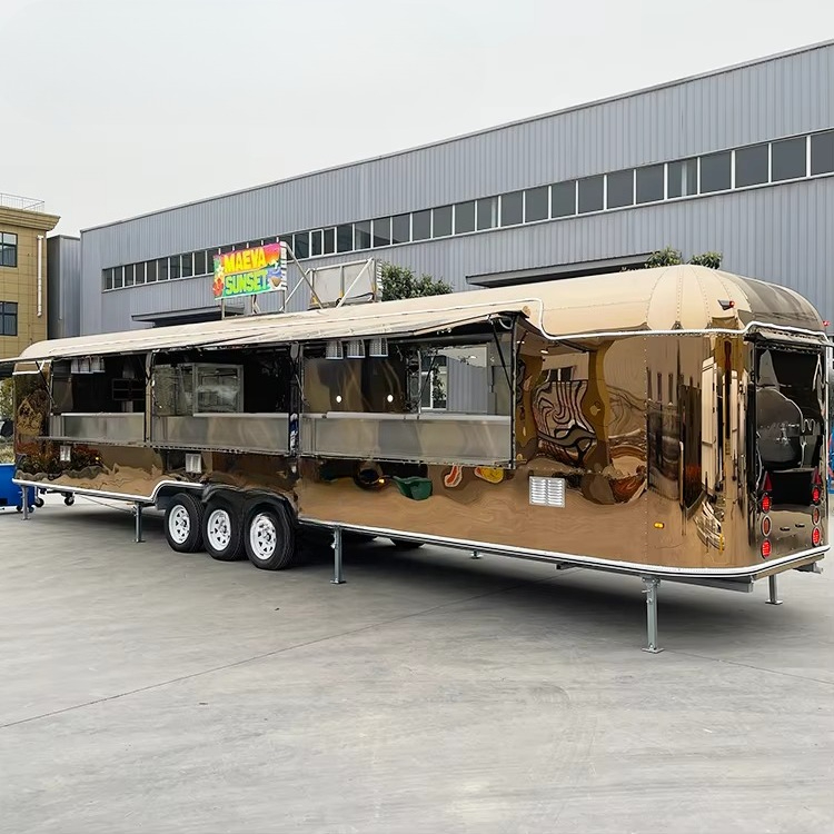 Trailer de Catering Móvel Pers - Coffee Van Equipment avaliação e preço