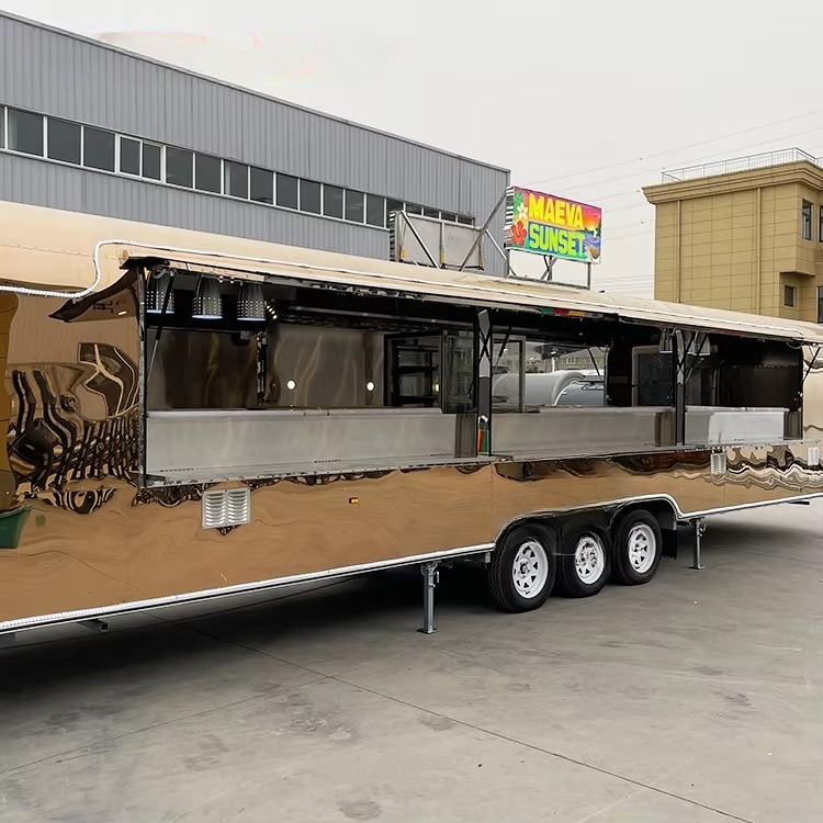 Trailer de Catering Móvel Pers - Coffee Van Equipment avaliação e preço