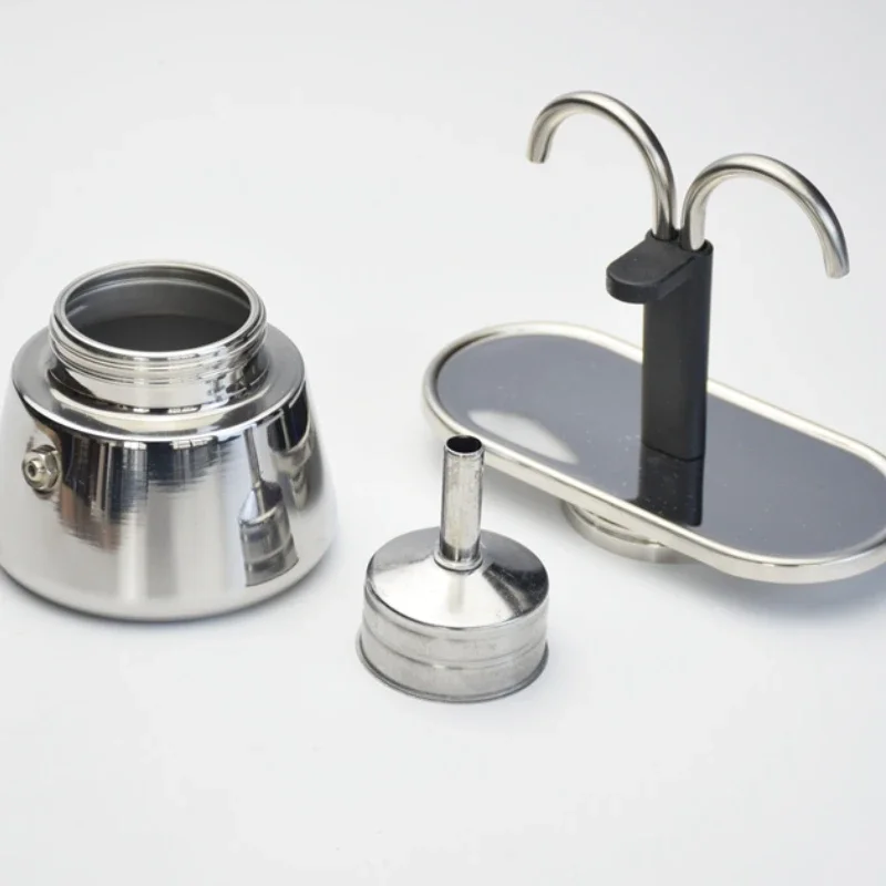 200ml mini moka pote tubo dupl - Coffee Equipment Accessories avaliação e preço