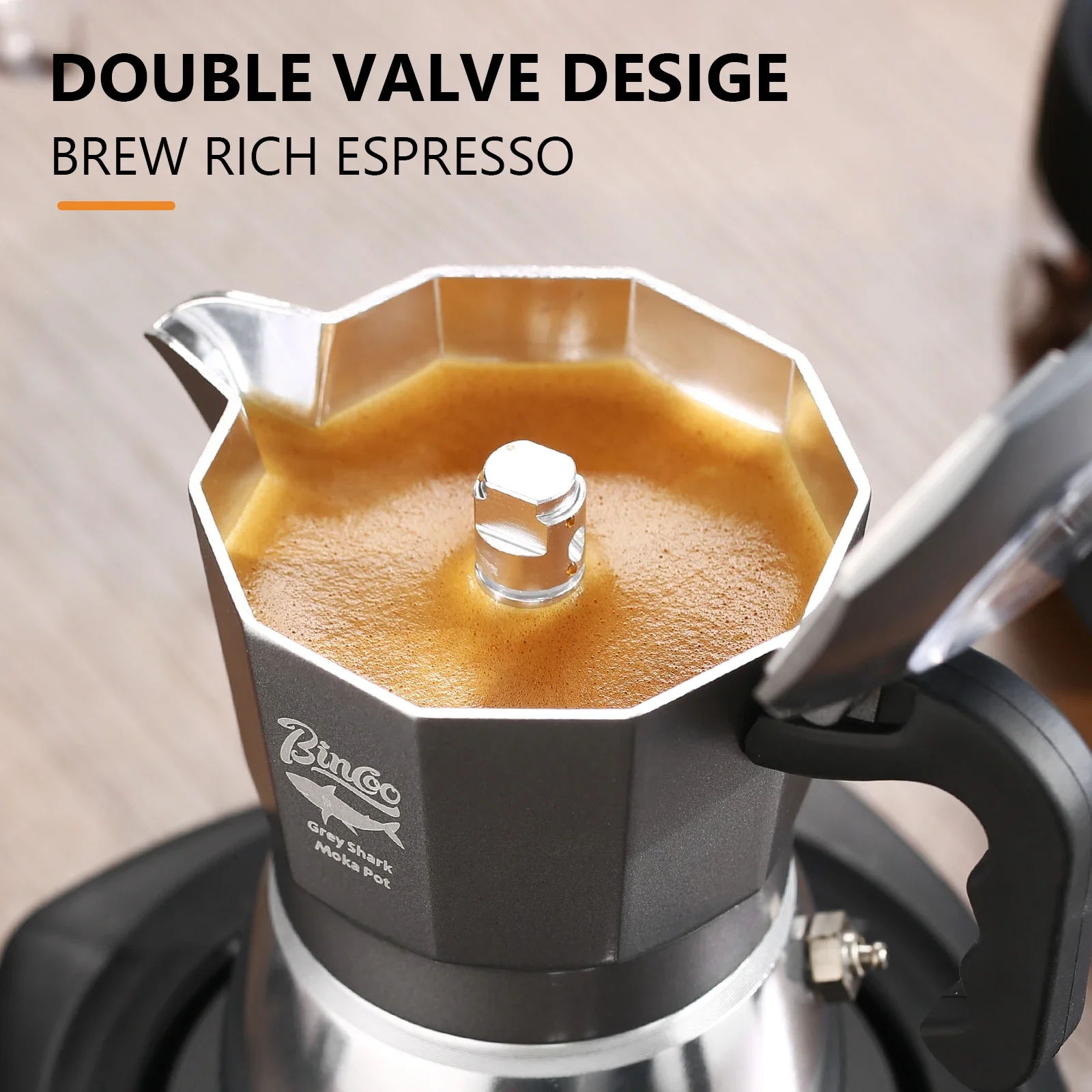 Cafeteira Moka Bincoo de 2 xíc - Coffee Equipment Accessories avaliação e preço