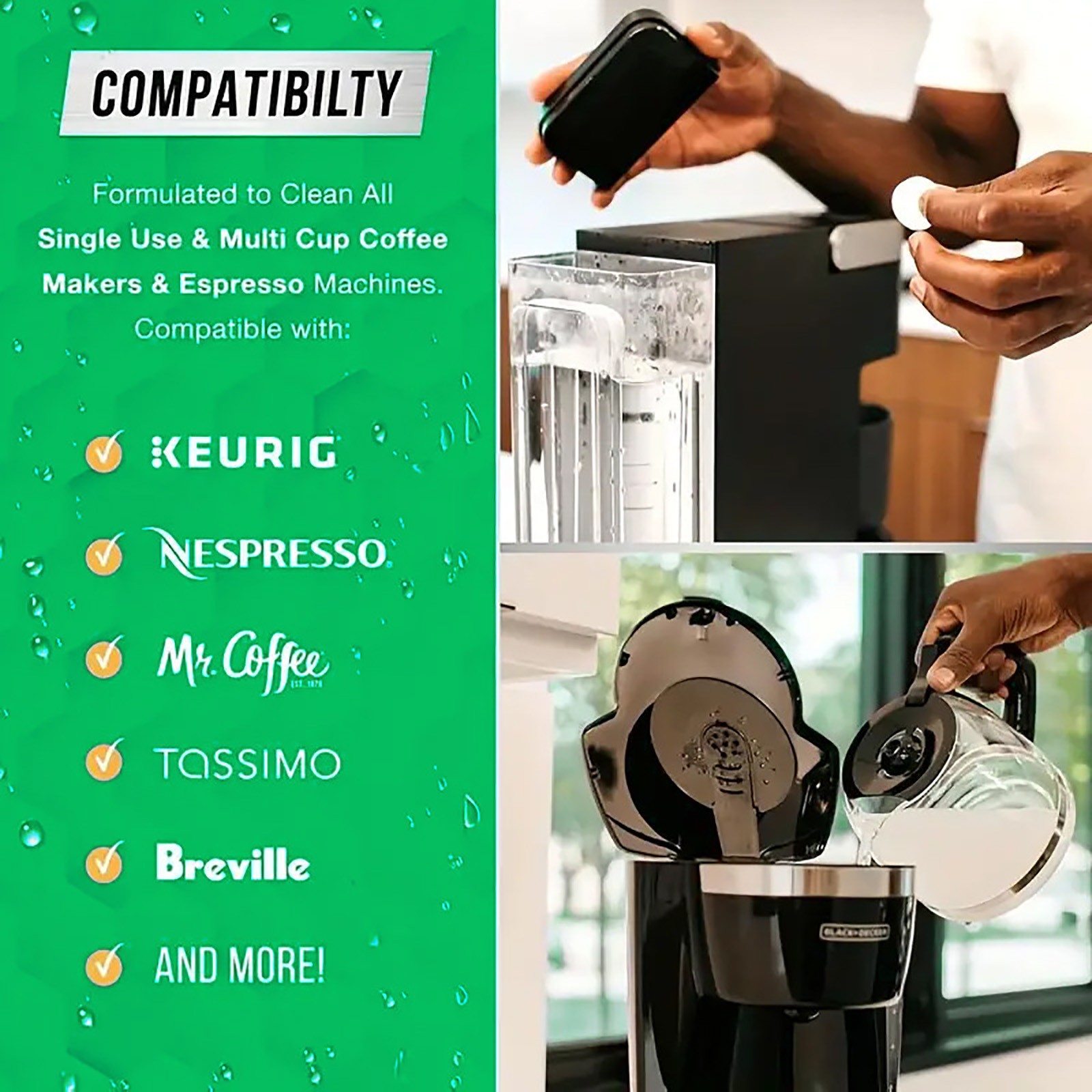 Máquina de café limpeza tablet - Coffee Equipment Cleaner avaliação e preço