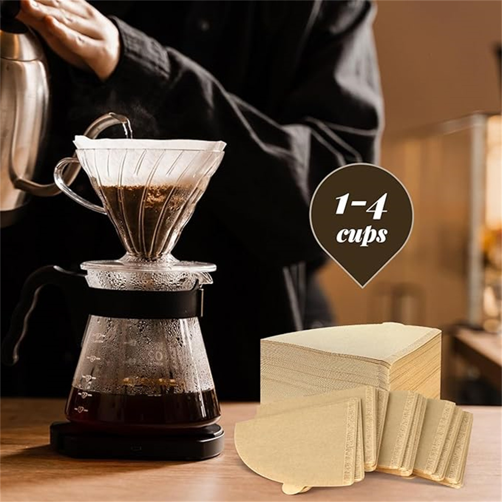 V-Shaped Papel De Filtro De Ca - Coffee Equipment Cleaner avaliação e preço