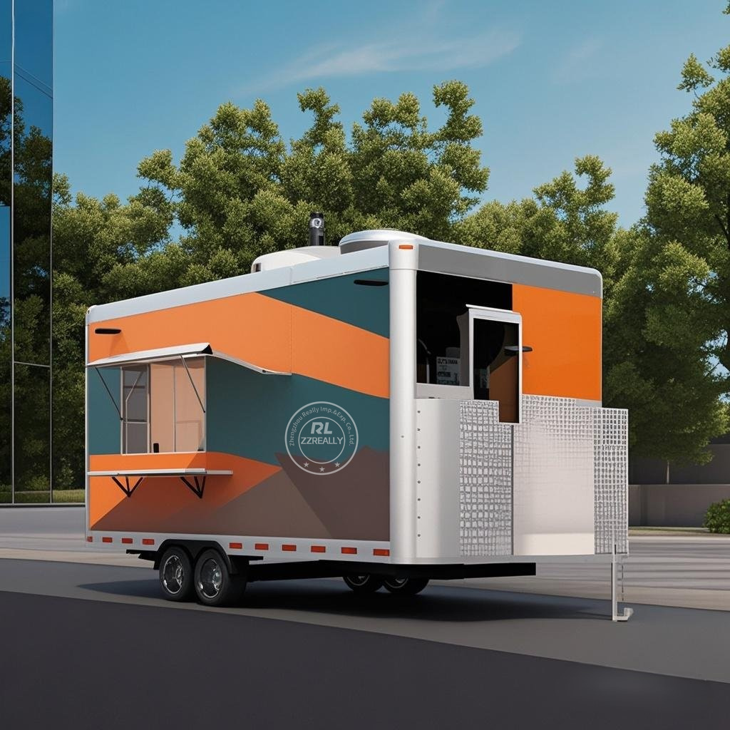 Lanche caminhão de comida rápi - Coffee Van Equipment avaliação e preço
