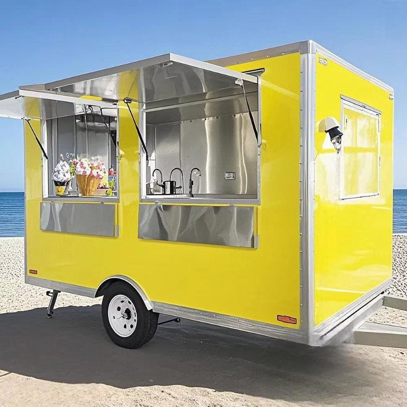 Carrinho de Comida Rápida Móve - Coffee Van Equipment avaliação e preço