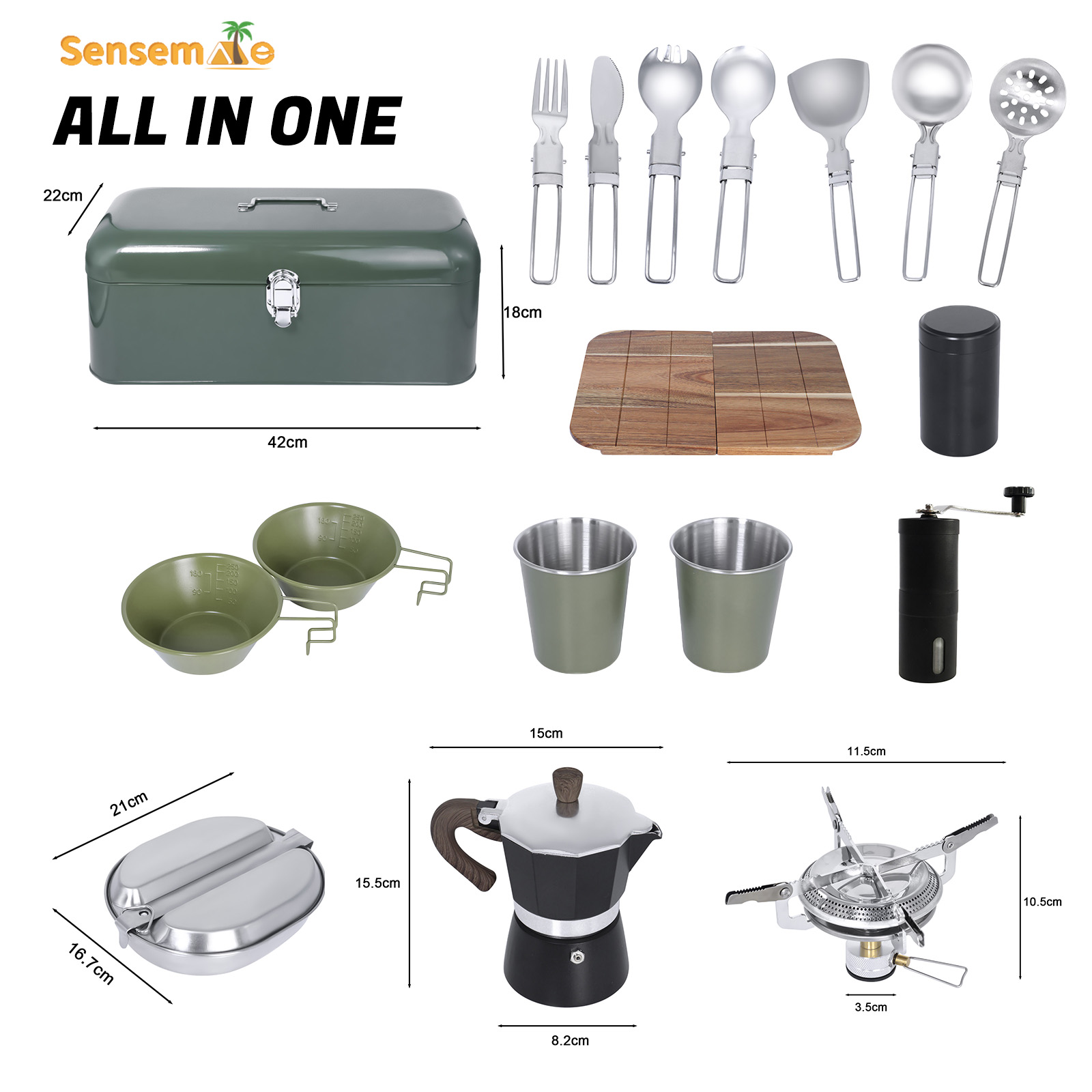 Conjunto de Utensílios de Cozi - Coffee Equipment Gift Set avaliação e preço