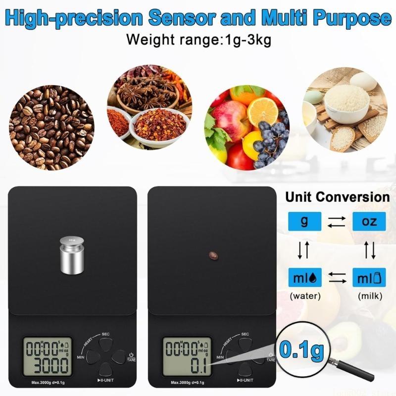 Balança café D0AB com temporiz - Scale Drip Timer avaliação e preço