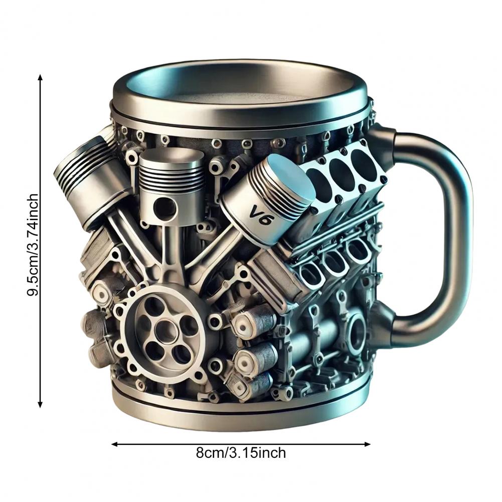 Motores 3d design caneca motor - Coffee Equipment Home avaliação e preço