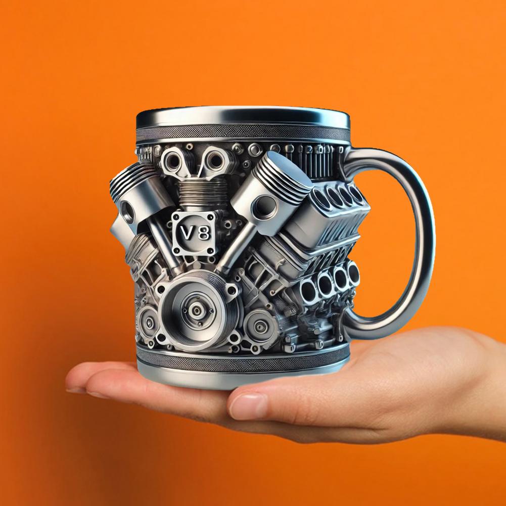 Motores 3d design caneca motor - Coffee Equipment Home avaliação e preço