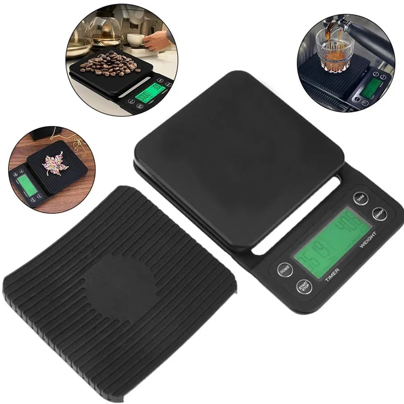 Balança Digital de Cozinha Mul - Scale Drip Timer avaliação e preço