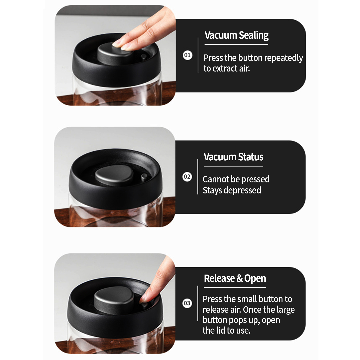OANKR Recipiente a Vácuo para  - Coffee Equipment Accessories avaliação e preço