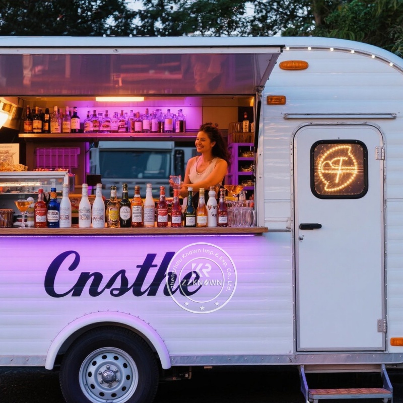 Carrinho de Comida Padrão Come - Coffee Van Equipment avaliação e preço