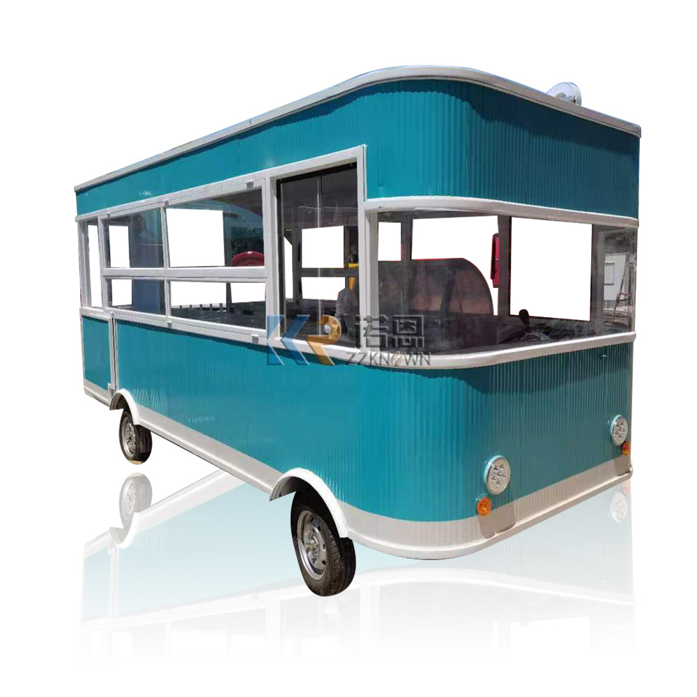 Em estoque 5m caminhão de comi - Coffee Van Equipment avaliação e preço