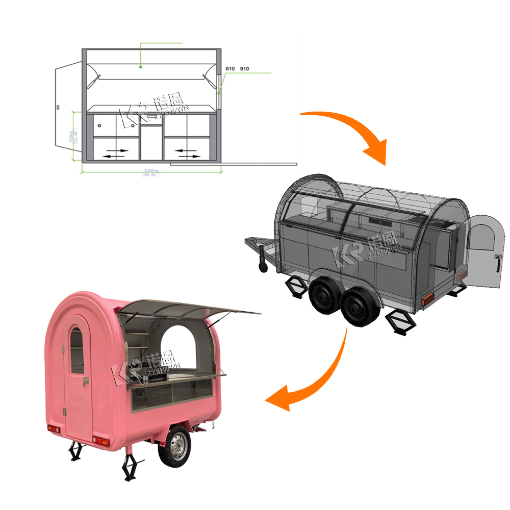 Concession de rua comercial, r - Coffee Van Equipment avaliação e preço